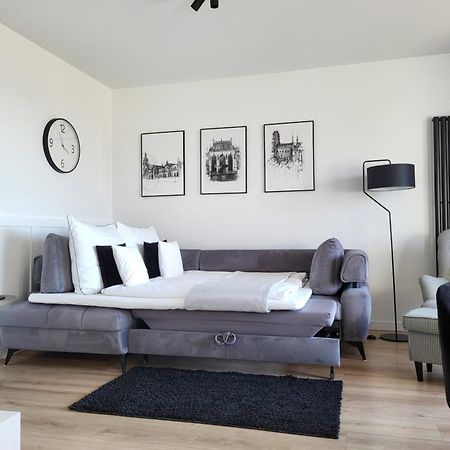 Apartament 150 Zaspa Vvita Z Prywatnym Ogrodem I Tarasem Gdansk Dış mekan fotoğraf