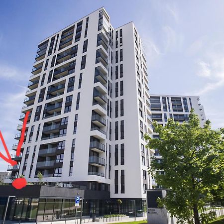 Apartament 150 Zaspa Vvita Z Prywatnym Ogrodem I Tarasem Gdansk Dış mekan fotoğraf