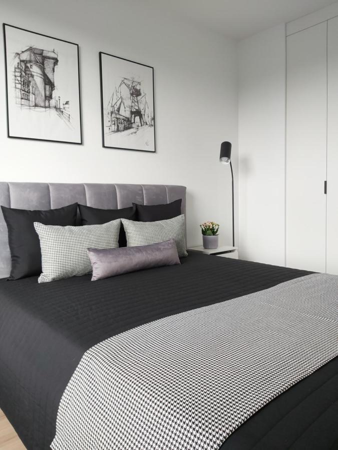 Apartament 150 Zaspa Vvita Z Prywatnym Ogrodem I Tarasem Gdansk Dış mekan fotoğraf
