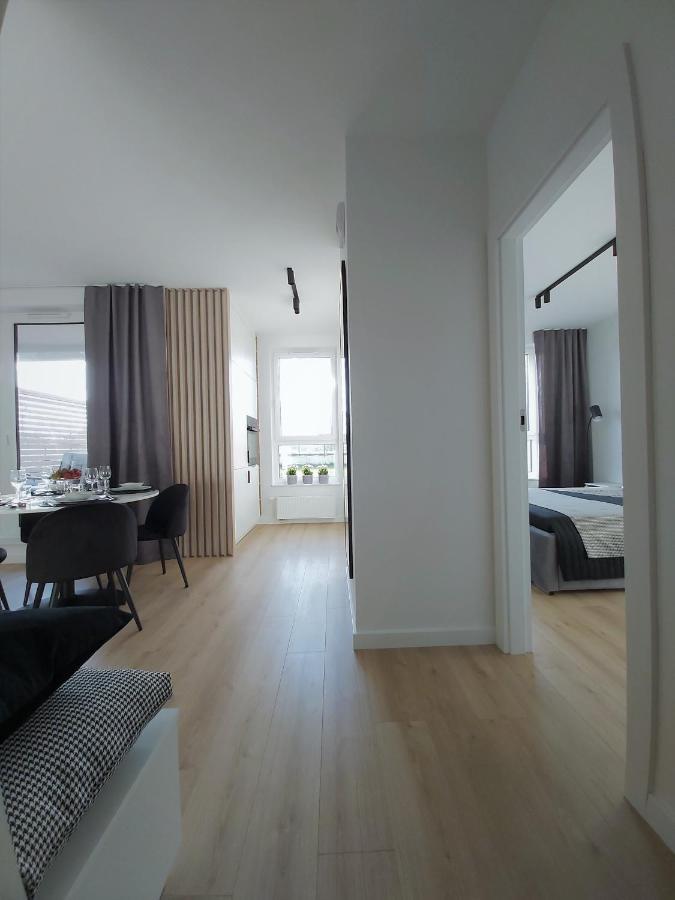 Apartament 150 Zaspa Vvita Z Prywatnym Ogrodem I Tarasem Gdansk Dış mekan fotoğraf