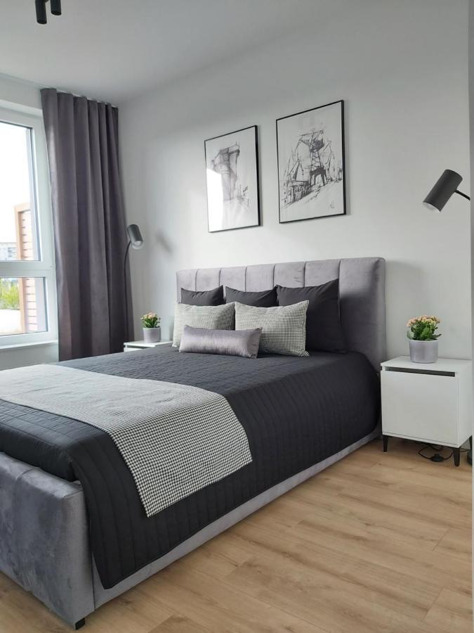 Apartament 150 Zaspa Vvita Z Prywatnym Ogrodem I Tarasem Gdansk Dış mekan fotoğraf