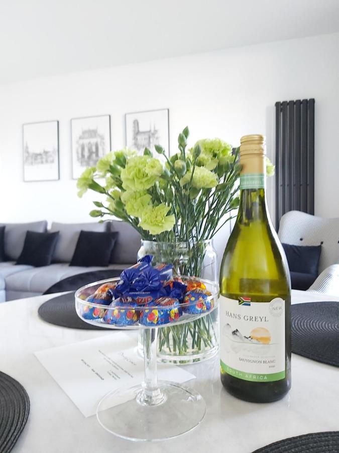 Apartament 150 Zaspa Vvita Z Prywatnym Ogrodem I Tarasem Gdansk Dış mekan fotoğraf