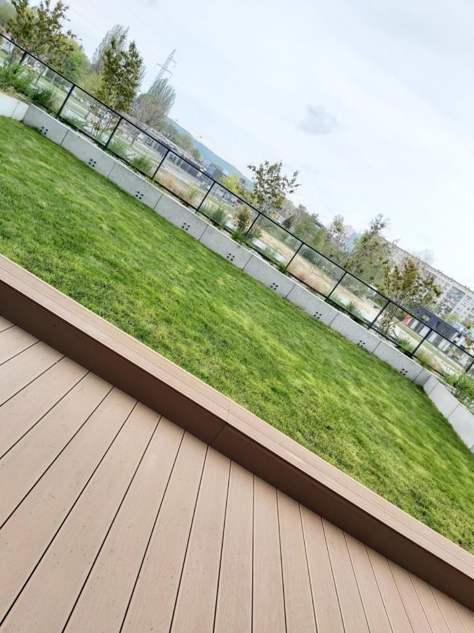 Apartament 150 Zaspa Vvita Z Prywatnym Ogrodem I Tarasem Gdansk Dış mekan fotoğraf